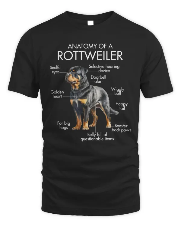Anatomy Of A Rottweiler