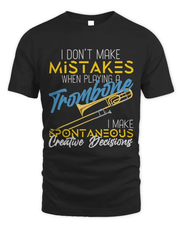 Trombone Lover Funny Trombonist Marching Band Trombone Player Trombone