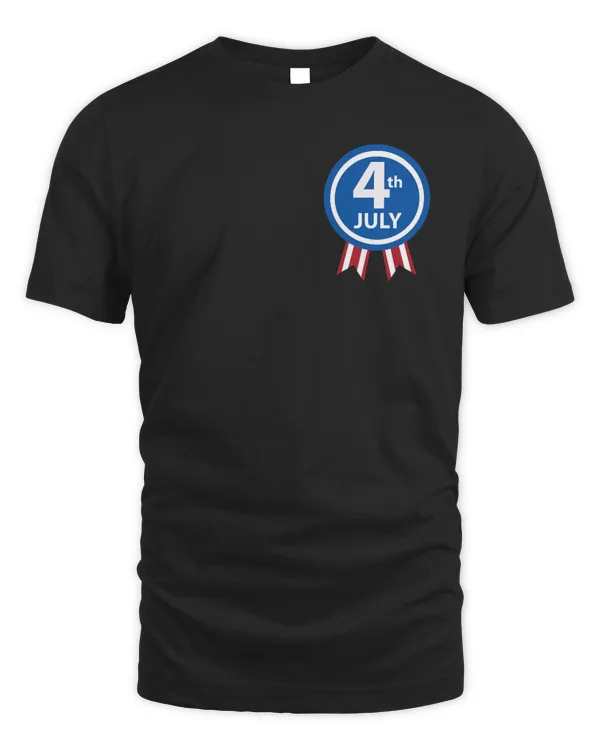 4th of July America Independence Day Print T-Shirt Tee