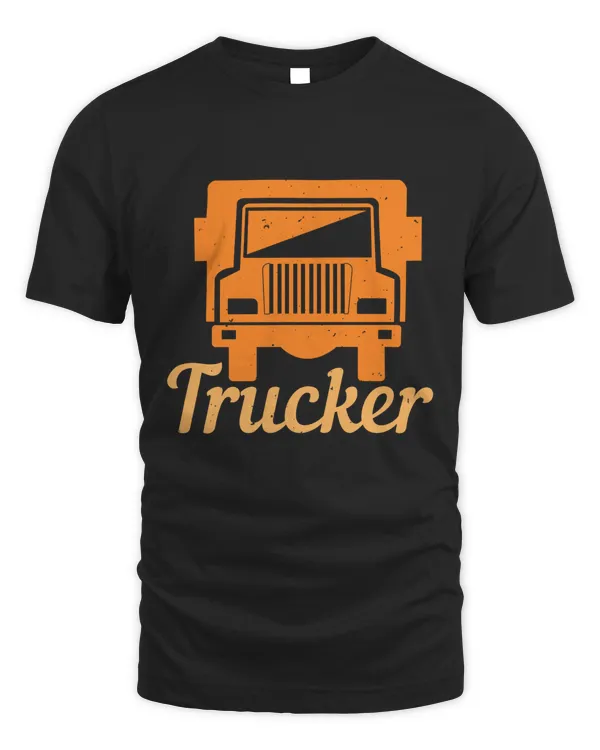 Trucker Trucker Shirt - Trucker Gifts - Funny & Sarcastic Vintage Distressed T-Shirt For Big Rig Drivers
