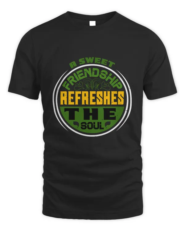 A Sweet Friendship Refreshes The Soul Bestie Gift, Best Friend Gift, Best Friend T Shirt, Bestie Shirt, Best Friend Shirt, Friendship Gift, Best Friend Birthday Gift, Friendship