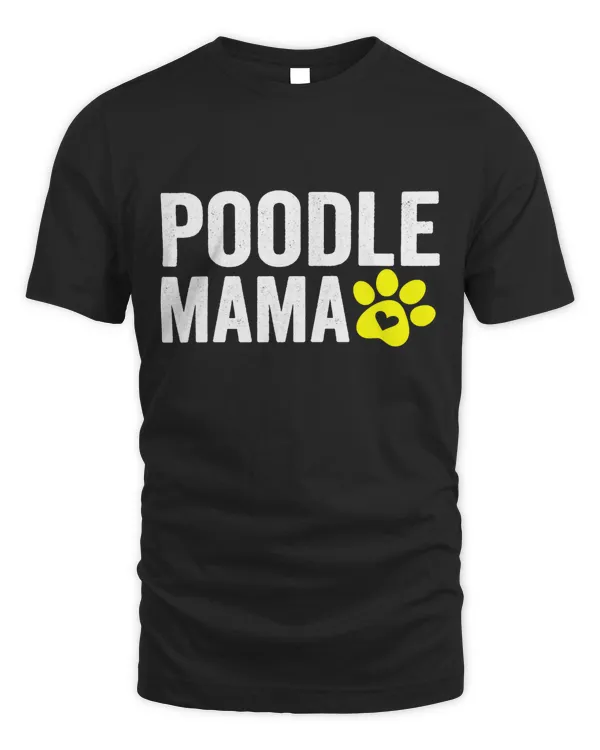 Poodle Mama,Poodle Moms Gifts Dog Lover Poodle Paw Mom Pet Sweatshirt