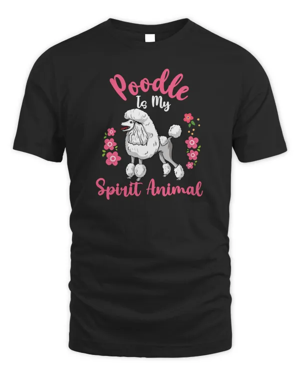 Poodle Spirit Animal Long Sleeve T-Shirt