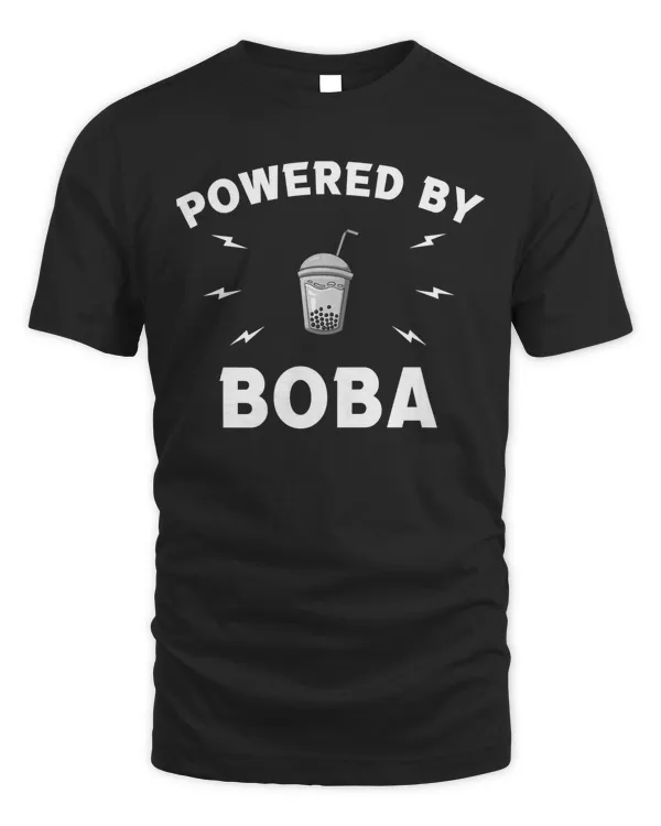 Powered By Boba Foodie Boba Tea Food Lover Bubble Tea Sweatshirt