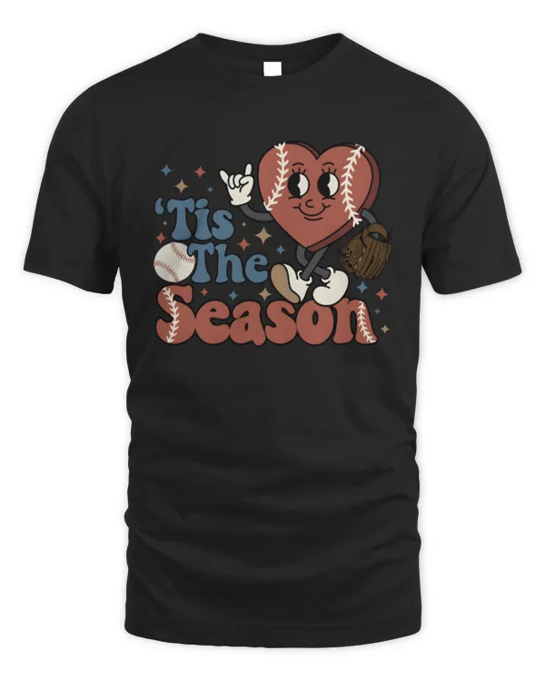 'Tis The Season, Baseball Season Game Day Shirt, T-Mom Shirt, Baseball Shirt For Women, Sports Mom Shirt, Mothers Day Gift