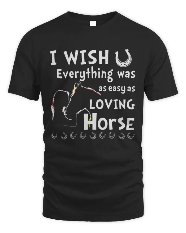 Everything easy as loving horse
