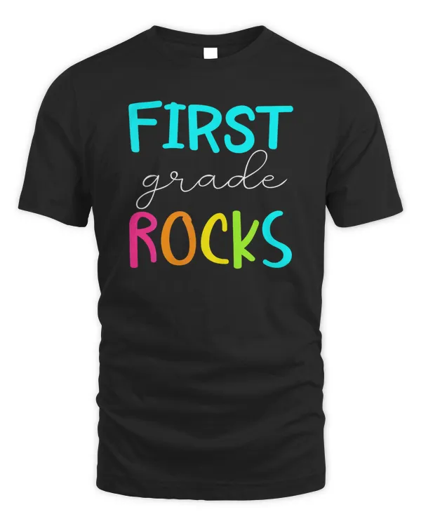 First Grade Rocks Shirt Team 1st Grade Teacher