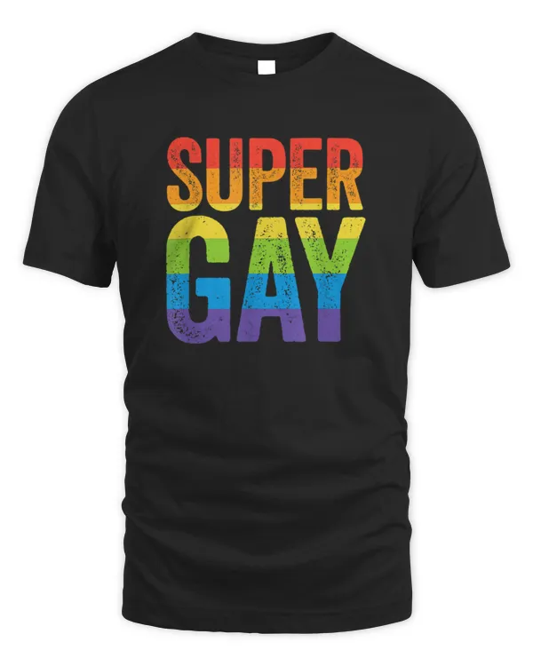 Super Gay - LGBT Pride Rainbow Flag Gay Lesbian
