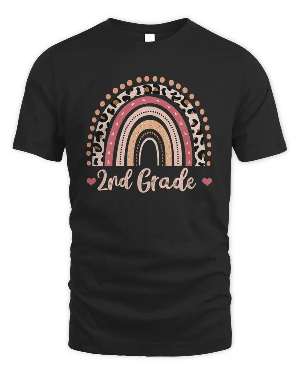 2nd Grade Teacher Funny Rainbow Lover Back To School