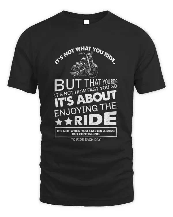 Its not what you ride