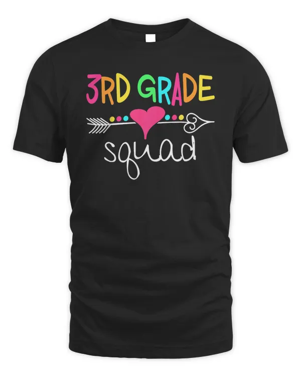 3rd Grade Squad Third Teacher Student Team Back To School