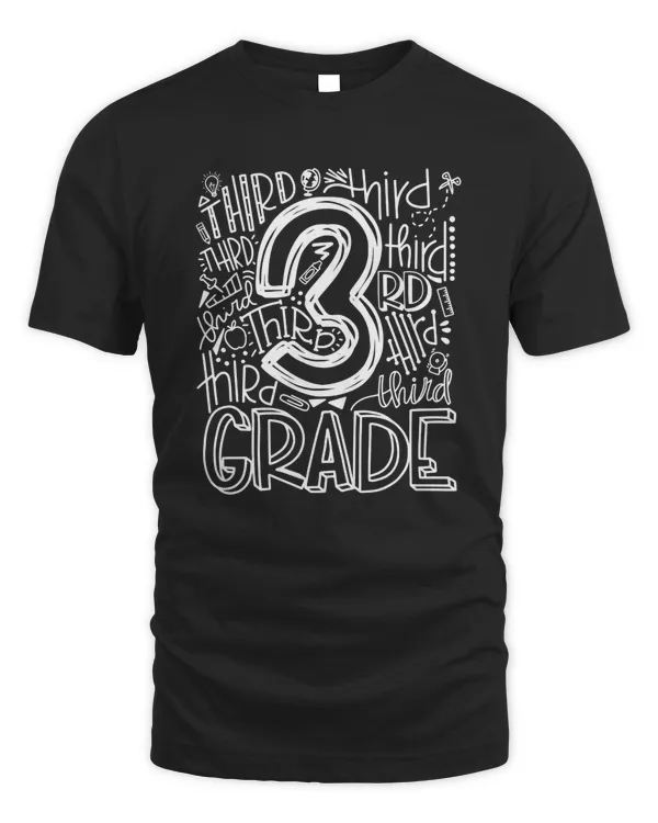 3rd Grade Typography Team Third Grade Teacher Back To School