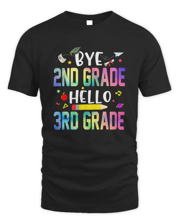 Graduation Bye 2nd Grade Hello 3rd Grade Back to School