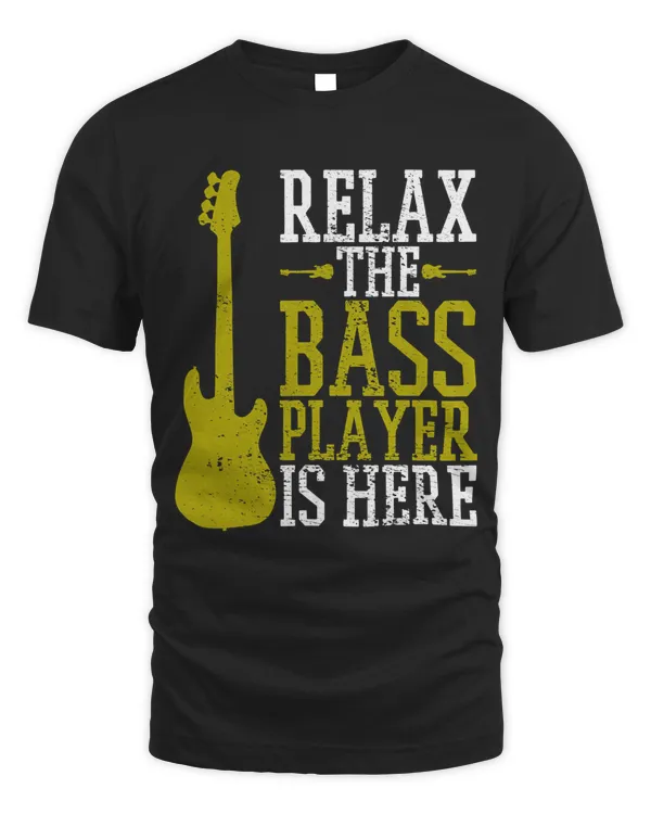 Bass Player Guitar Guitarist Music School Vintage T-Shirt