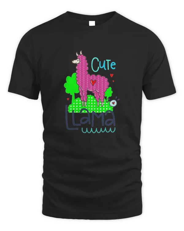 Cute LLama T Shirt7451