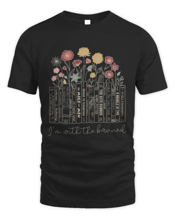 Etatee I'm With The Banned, Banned Books Shirt - ET002