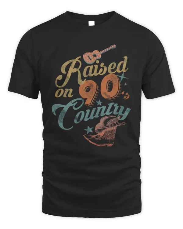 Raised on 90s Country Shirt, Music Shirt, Vintage 90's Country Tee, Country Music Lover Shirt