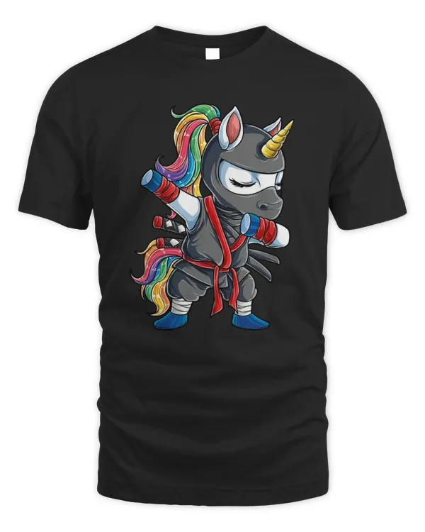 Dabbing Unicorn Ninja