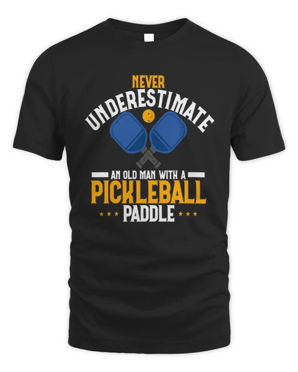 Never underestimate man pickleball