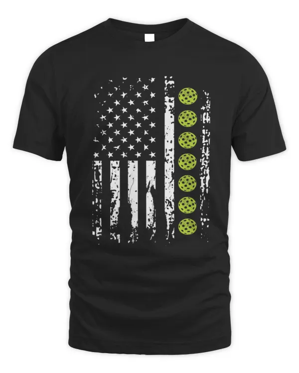 Pickleball US flag