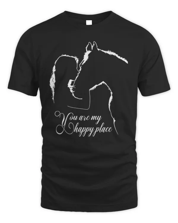 You are my happy place - Horses Lovers Pullover Hoodie