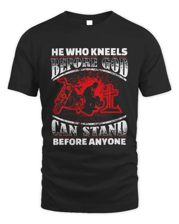 Kneels Befor God Biker Gifts