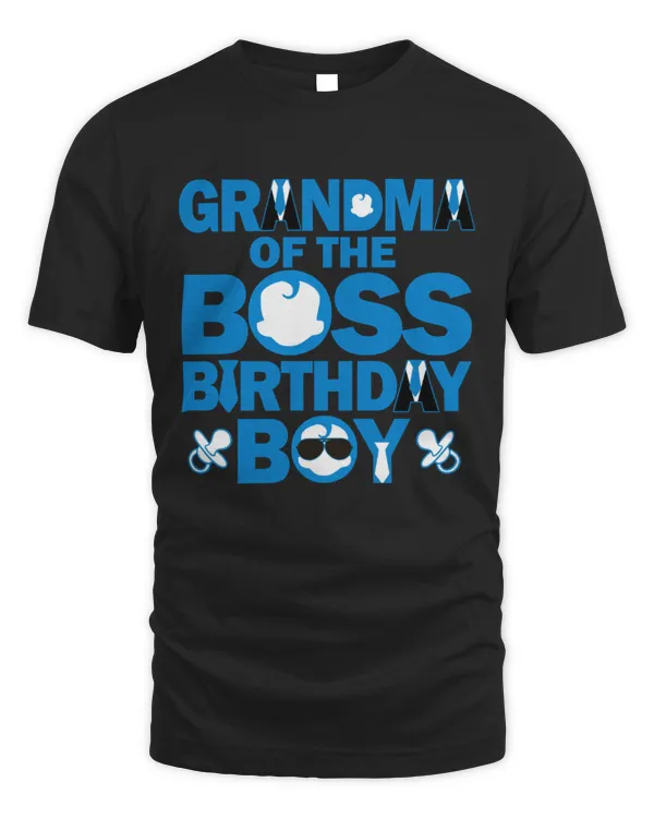 Grandma Of The Boss Birthday Boy