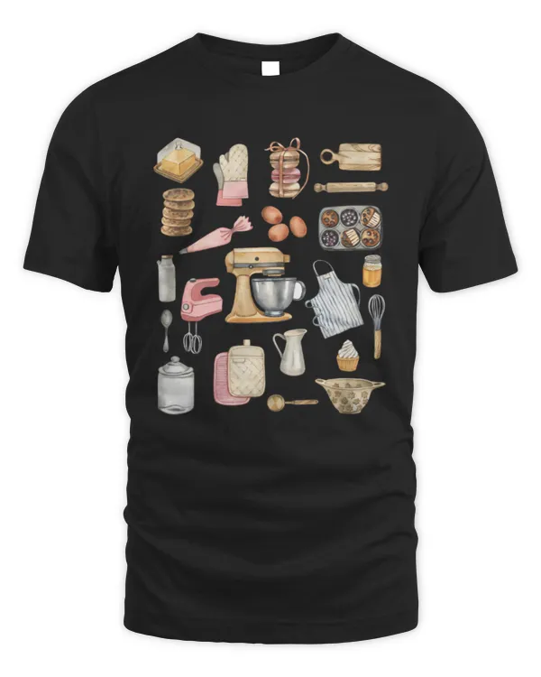 Cute Baking Shirt, Bakery Shirt, Baker Gift, Baking Lover Gift, Baking Lover T-Shirt, Birthday Gift For Her