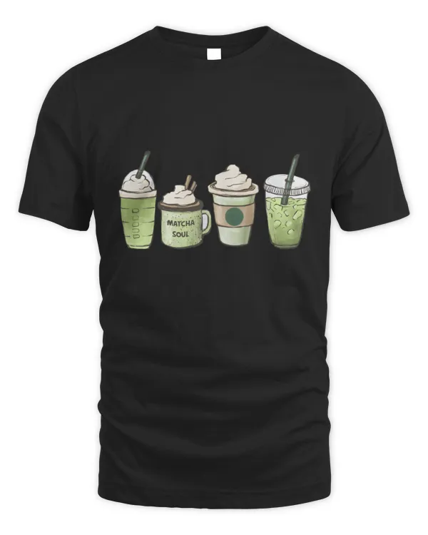 Matcha T-Shirt, Tea T-Shirt For Women, Matcha Latte Shirt, Tea Lover Shirt, Tea Lover Gift, Iced Tea, Green Tea Shirt
