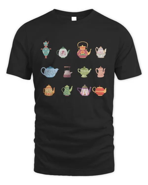 Tea Kettle Shirt, Tea Shirt, Tea Lover Shirt, Drinker Tea Gift, Gift For Tea Lovers