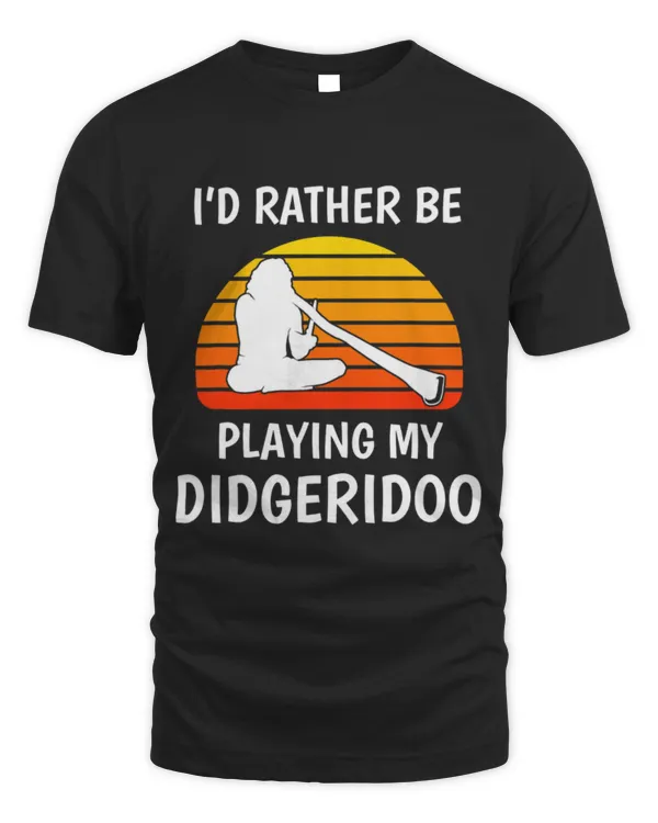 Aboriginal Music Playing My Didgeridoo