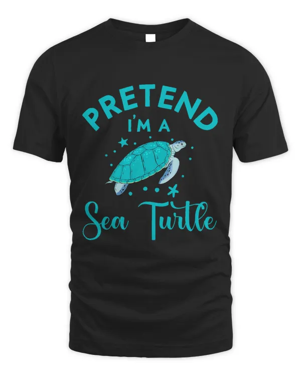 Cute Sea Turtle Costume Men Women Pretend Im a Sea Turtle