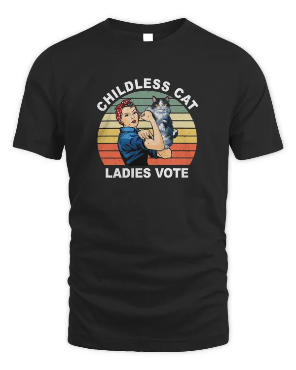Childless Cat Ladies Vote Vintage Democrat Cat Lovers