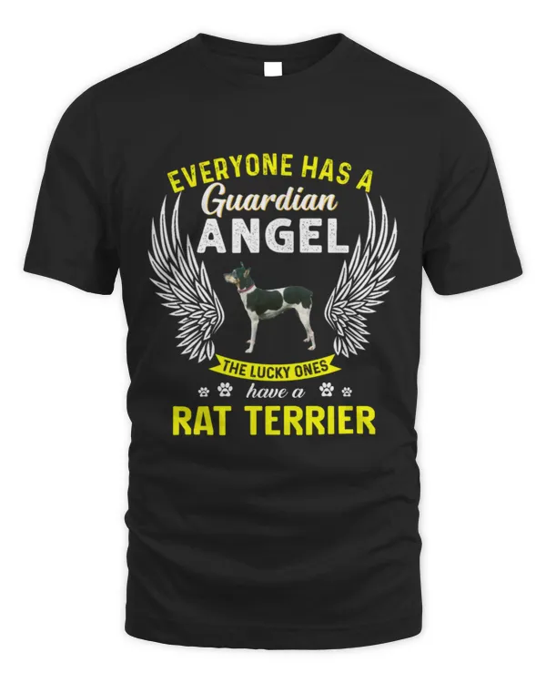 Everyone has a guardian angel the lucky ones have  a Rat Terrier
