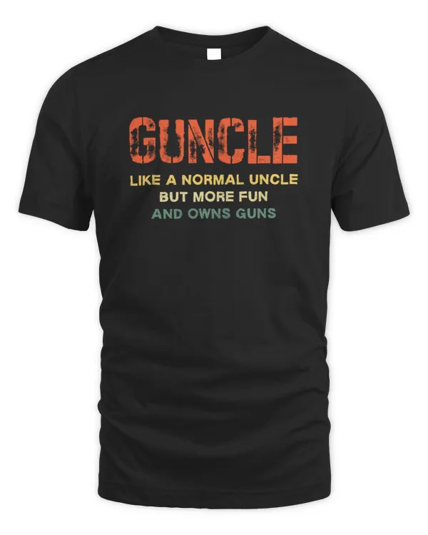 Mens Gunpa Like A Normal Grandpa But More Fun And Owns Guns