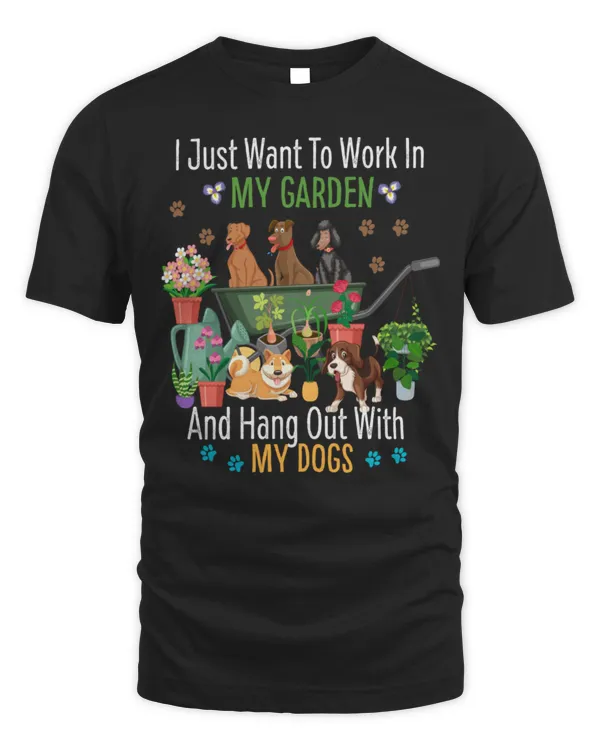 Just want to work in my garden and hang out with my dogs