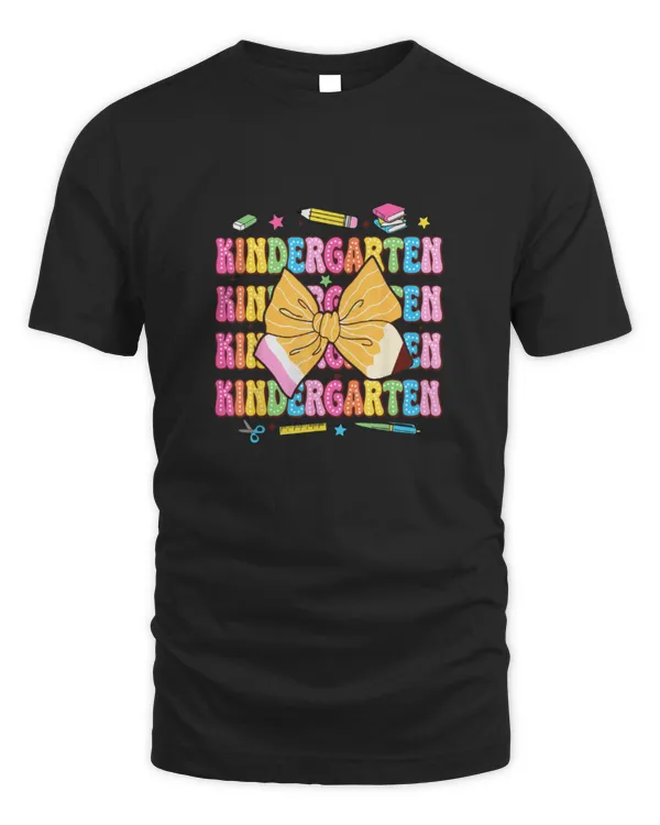 Coquette Bow Pencil Retro Kindergarten Funny Back To School