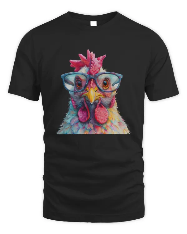 Funny Crazy Chicken Shirt, Chicken Lover Gift, Chicken Mom Shirt, Farm Girl Gift