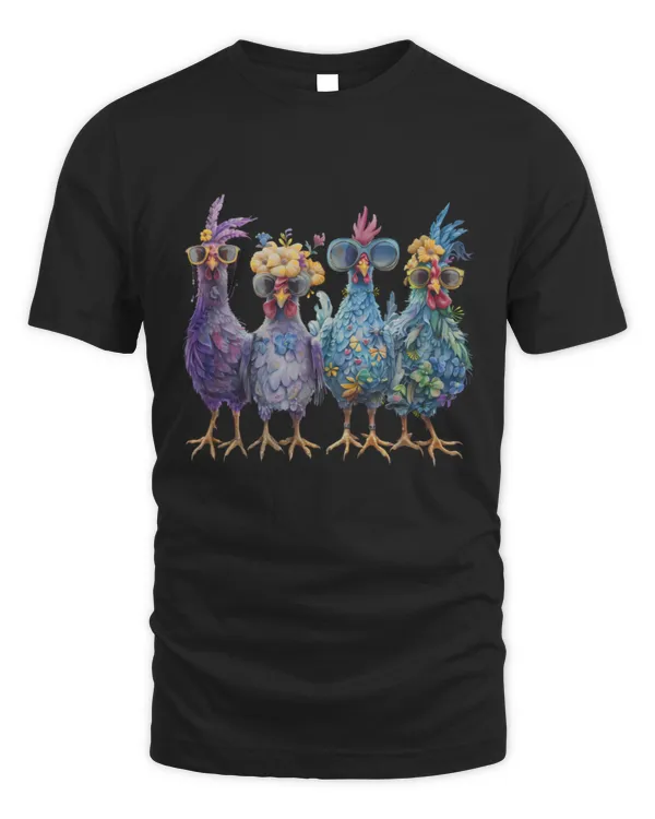 Funny Crazy Chicken Shirt, Chicken Lover Gift, Funny Farmer Gift