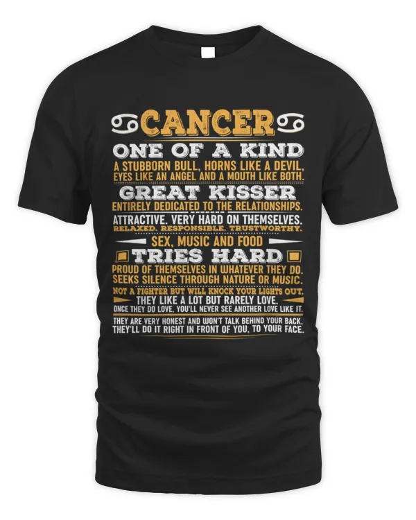 CANCER-ONE OF A KIND