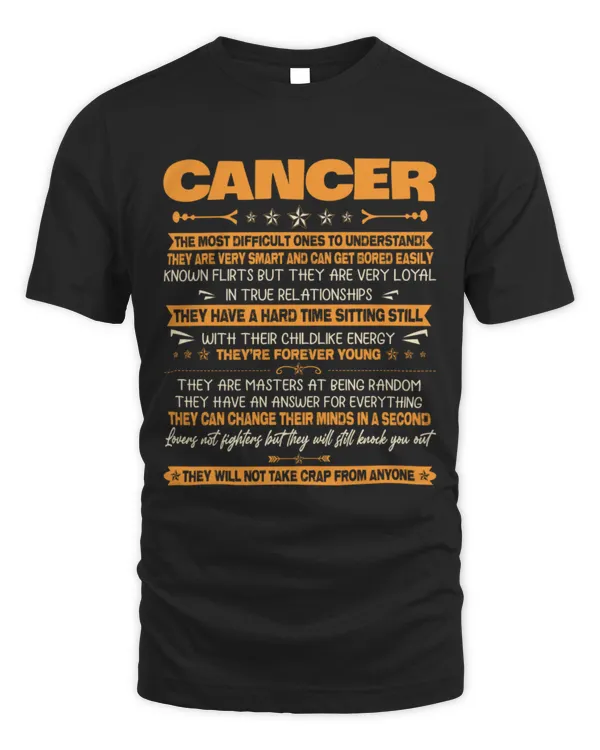 CANCER-THE MOST DIFFICULT ONES TO UNDERSTAND
