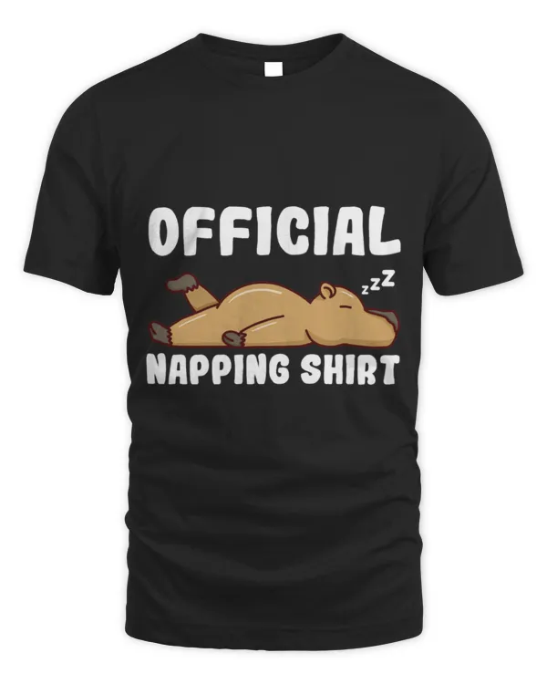 Capybara Mammal Whisperer Animal Cavy Rodent Official Napping