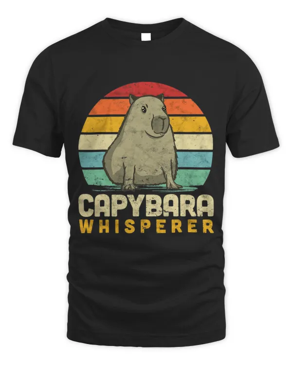 Capybara Mammal Whisperer Capybara Saying Vintage Animals