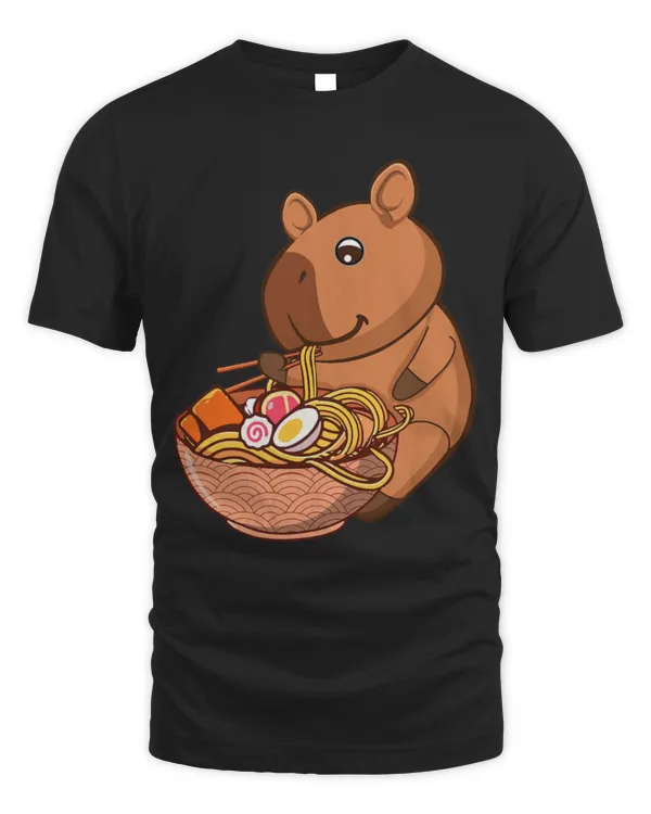 Capybara Mammal Whisperer Ramen Eater Japanese Noodle Soup Animal