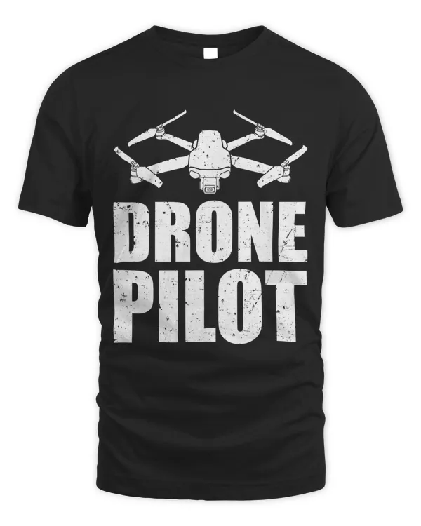Funny Drone Designs For Men Women Remote Control Aircraft T-Shirt