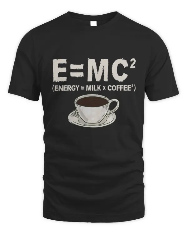 Funny Coffee Shirt, Energy Milk Coffee Shirts, Coffee Gift Ideas, Coffee Lover Shirts