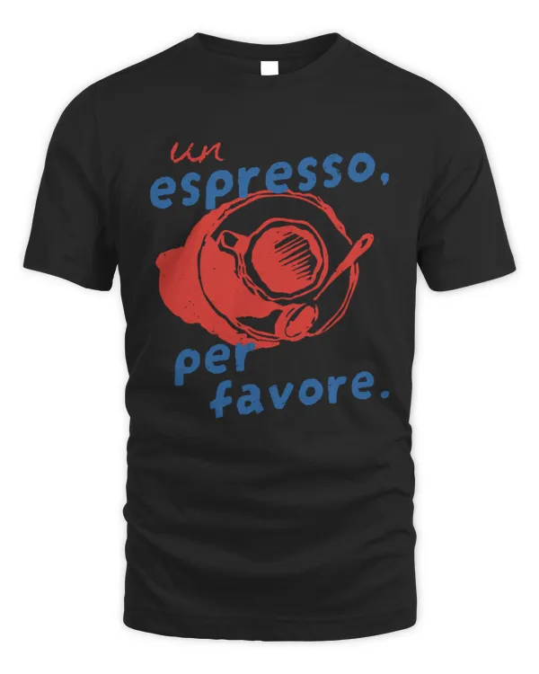 Espresso Shirt, Coffee Lover Gifts, Retro Cafe T-shirt