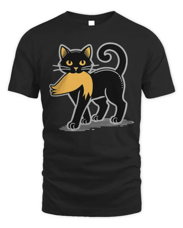 SH106 Cat Ladies For Kamala Harris Donald Trump 2024 Sarcastic T-Shirt