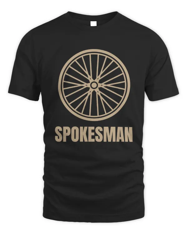 Spokesman Funny Cycling T-shirt, Gift For Cyclists, Biking Shirt