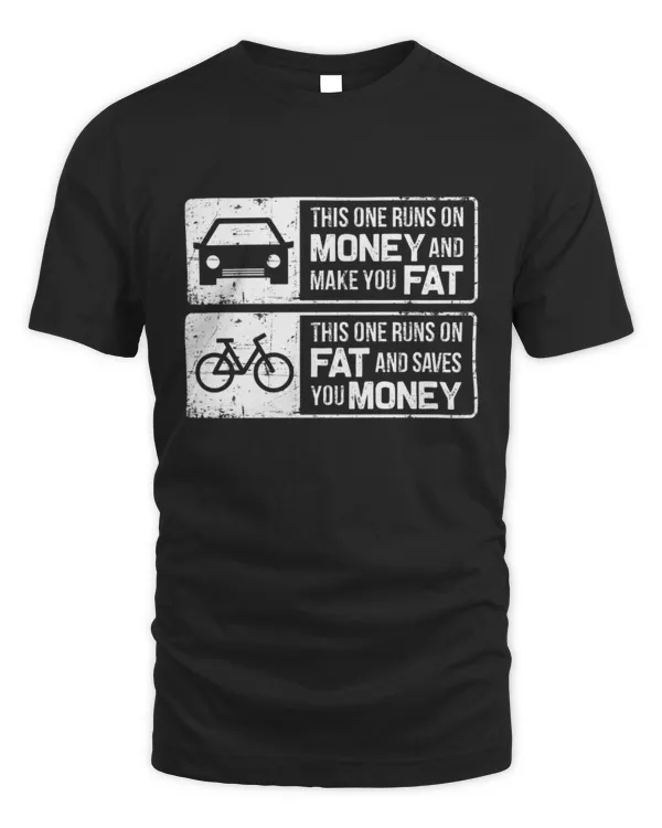 Funny Bike T-shirt, Biker Cyclist Shirt, Healthy Lifestyle Sports Shirt